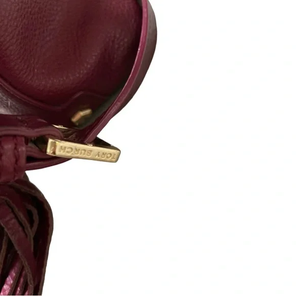 Tory Burch burgundy crossbody - Picture 8 of 15